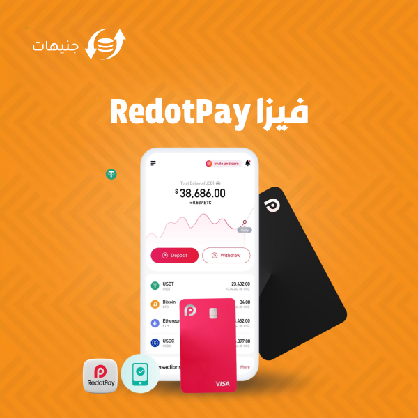فيزا RedotPay السودان